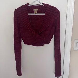 Crop top sweater